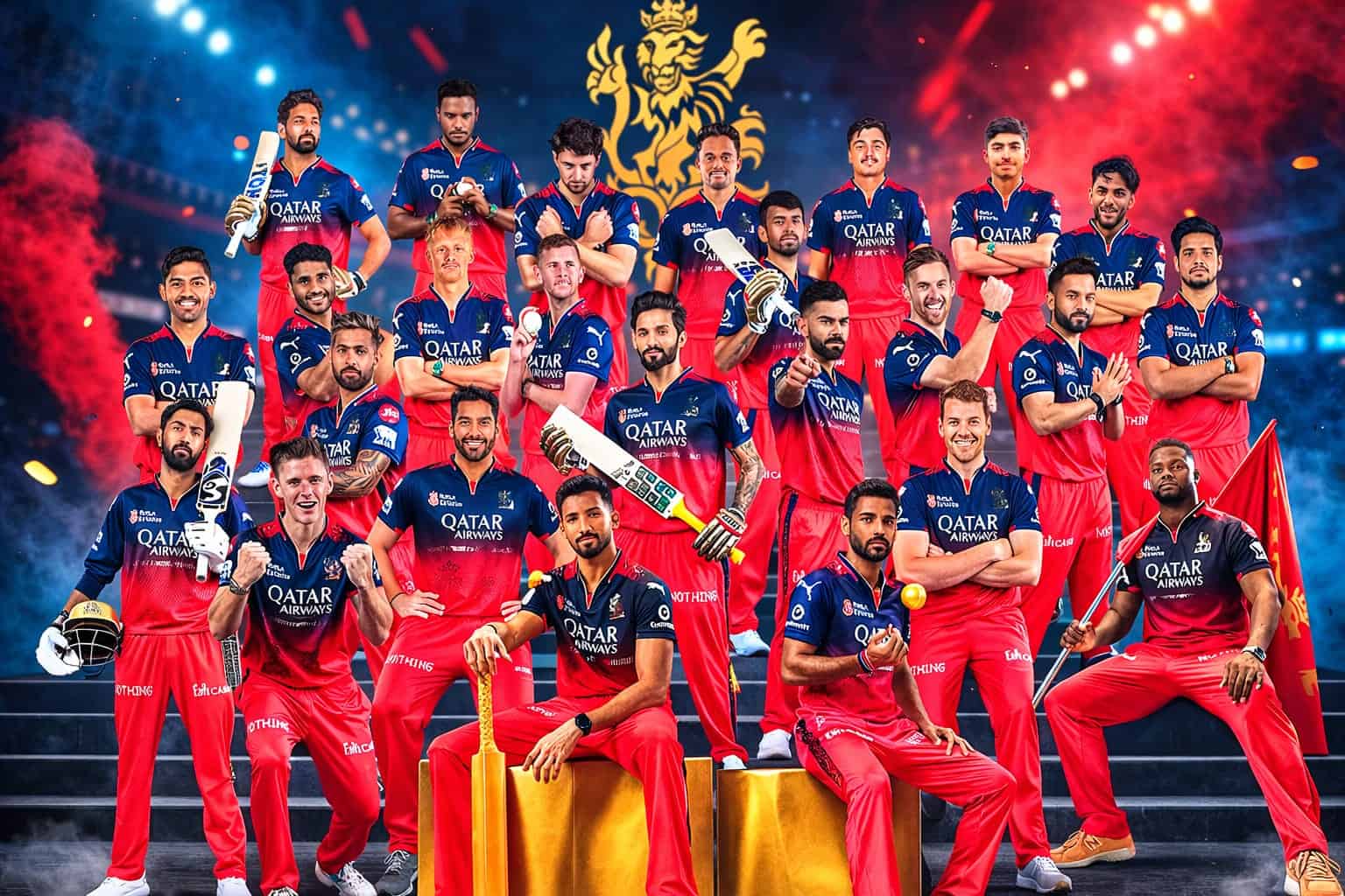 RCB Squad 2026: Royal Challengers Bengaluru Team Players List, Captain और Full Squad 3 RCB Squad 2026: Royal Challengers Bengaluru Team Players List, Captain और Full Squad